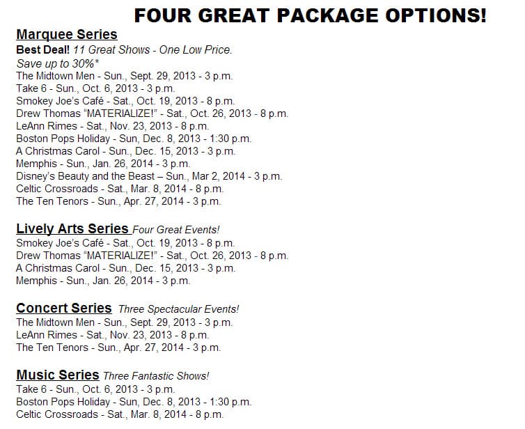 West Point's Ike Hall 201314 Schedule