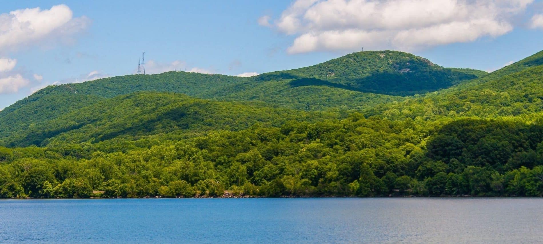 Image of Newburgh NY from Hudson River